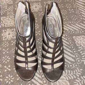 Michael Kors metallic heels